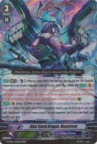 Blue Storm Dragon, Maelstrom (G-CB02/004EN) [Commander of the Incessant Waves] | Pegasus Games WI