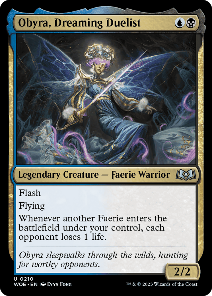 Obyra, Dreaming Duelist [Wilds of Eldraine] | Pegasus Games WI