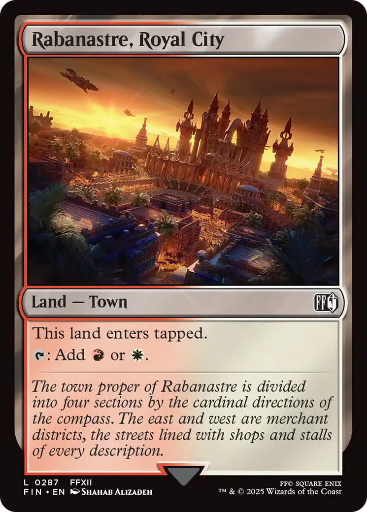 Rabanastre, Royal City [FINAL FANTASY] | Pegasus Games WI