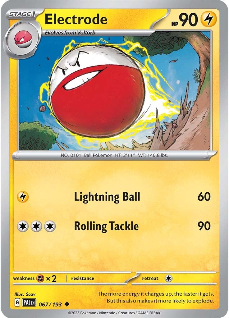 Electrode (067/193) [Scarlet & Violet: Paldea Evolved] | Pegasus Games WI