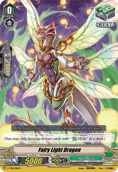 Fairy Light Dragon (V-TD12/015EN) [Ahsha] | Pegasus Games WI