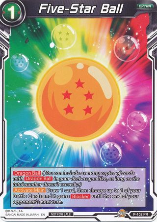 Five-Star Ball (P-102) [Promotion Cards] | Pegasus Games WI