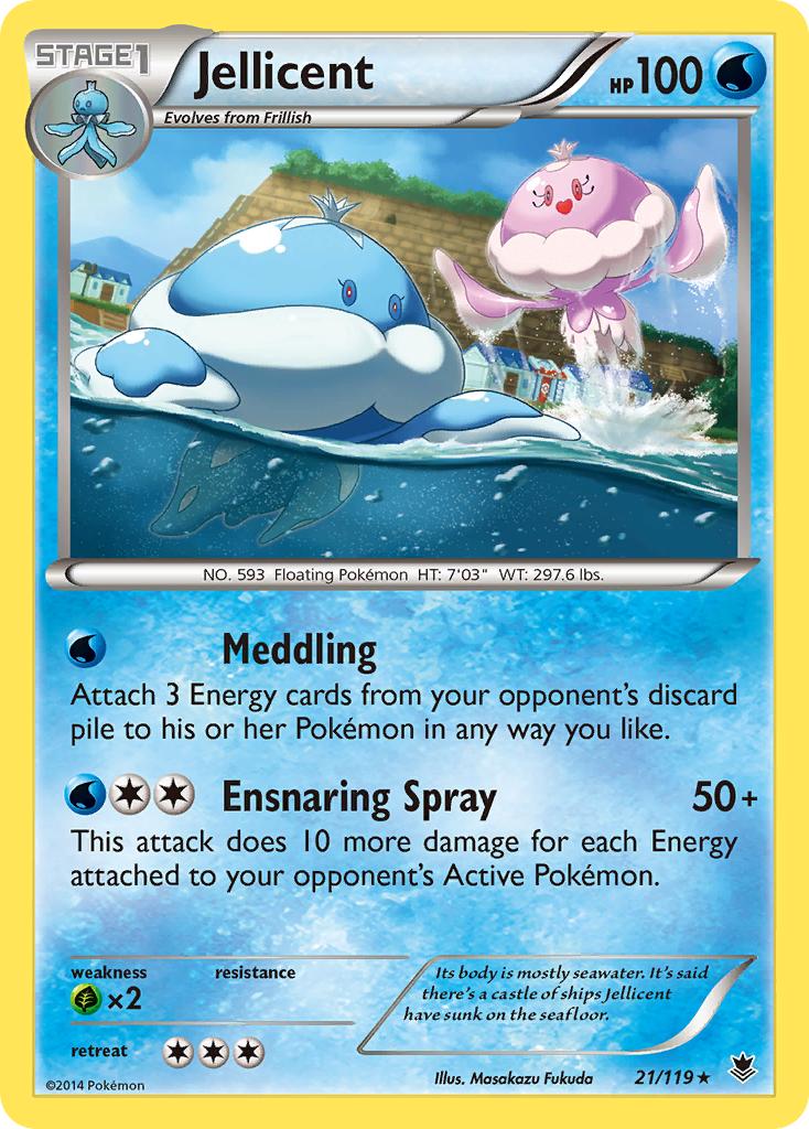 Jellicent (21/119) [XY: Phantom Forces] | Pegasus Games WI