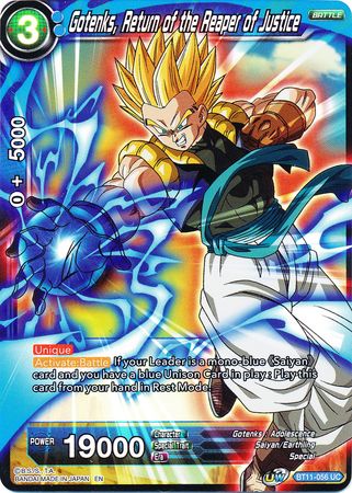 Gotenks, Return of the Reaper of Justice (BT11-056) [Vermilion Bloodline 2nd Edition] | Pegasus Games WI