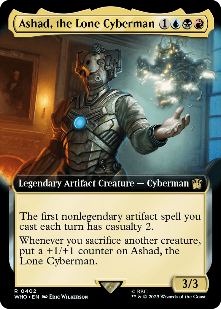 Ashad, the Lone Cyberman (Extended Art) [Doctor Who] | Pegasus Games WI