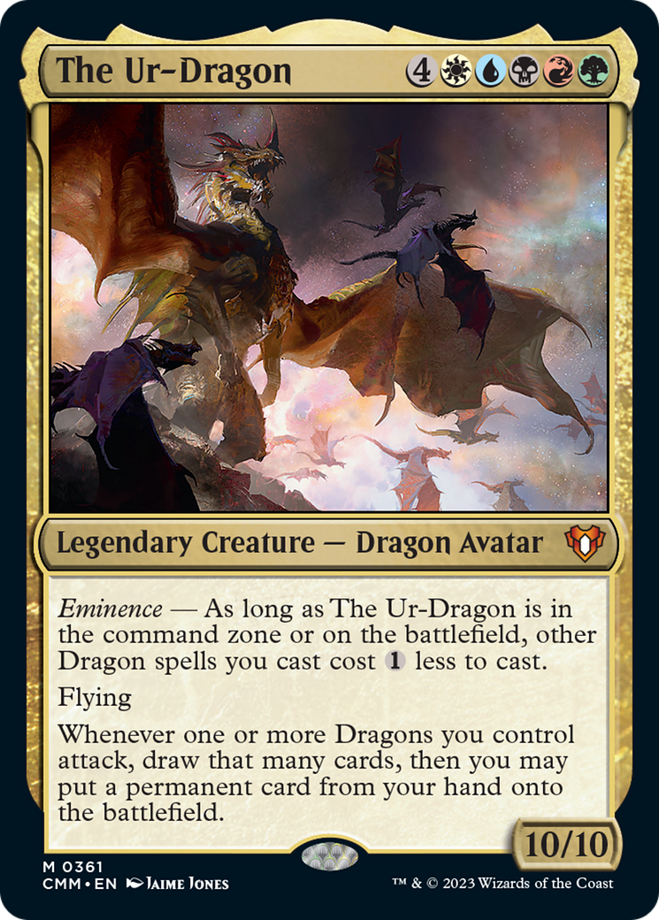 The Ur-Dragon [Commander Masters] | Pegasus Games WI