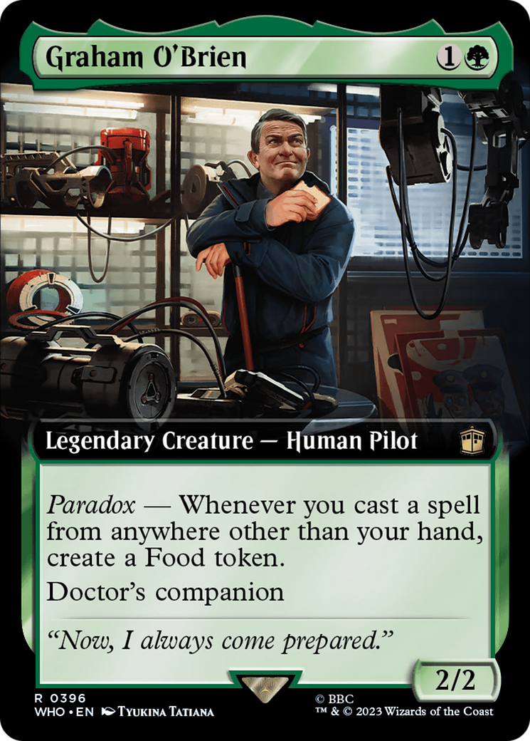 Graham O'Brien (Extended Art) [Doctor Who] | Pegasus Games WI