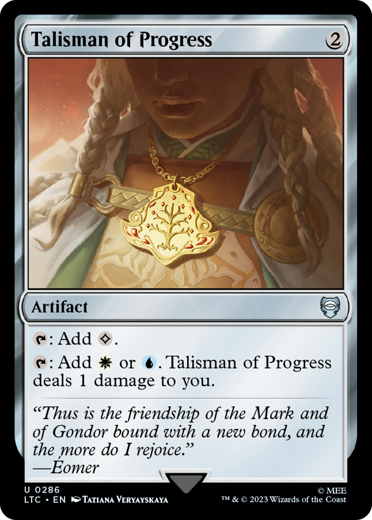 Talisman of Progress [The Lord of the Rings: Tales of Middle-Earth Commander] | Pegasus Games WI
