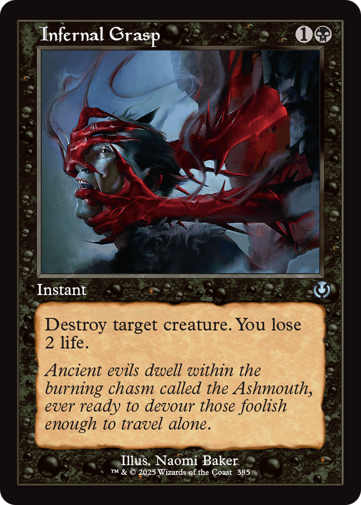 Infernal Grasp (Retro Frame) [Innistrad Remastered] | Pegasus Games WI