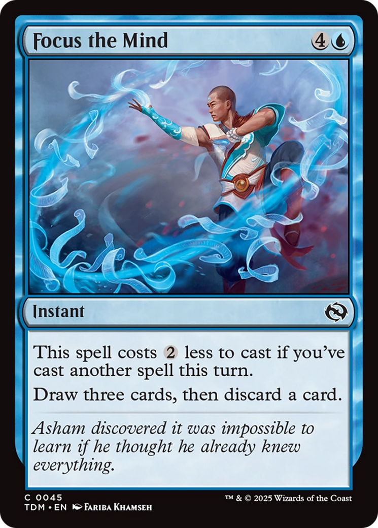 Focus the Mind [Tarkir: Dragonstorm] | Pegasus Games WI