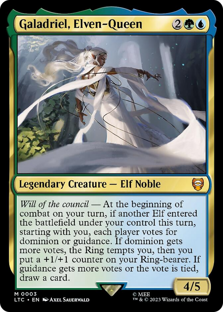 Galadriel, Elven-Queen [The Lord of the Rings: Tales of Middle-Earth Commander] | Pegasus Games WI