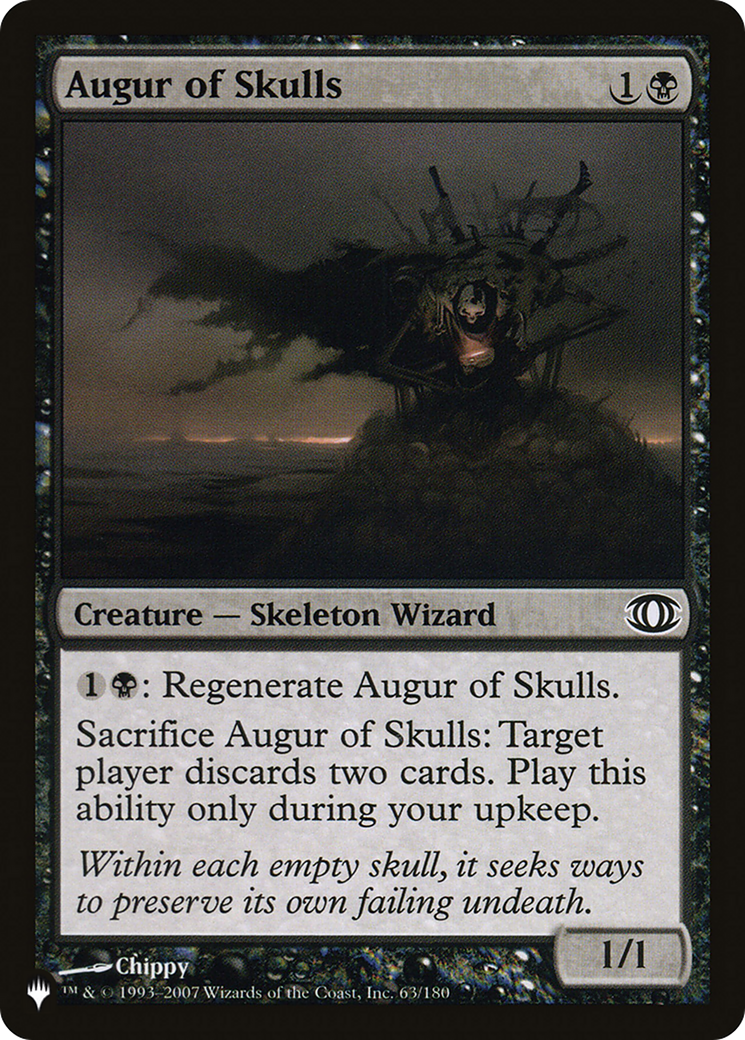 Augur of Skulls [The List Reprints] | Pegasus Games WI