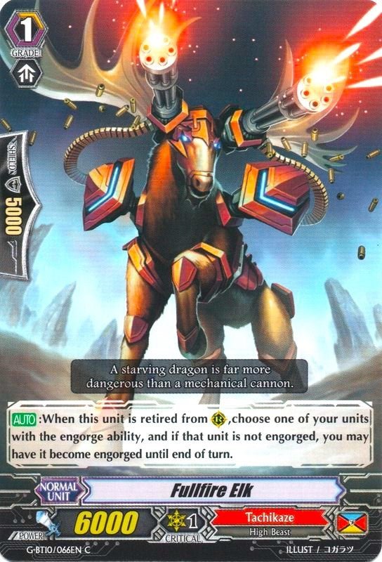 Fullfire Elk (G-BT10/066EN) [Raging Clash of the Blade Fangs] | Pegasus Games WI