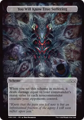 You Will Know True Suffering (Full Art) [Duskmourn: Archenemy] | Pegasus Games WI