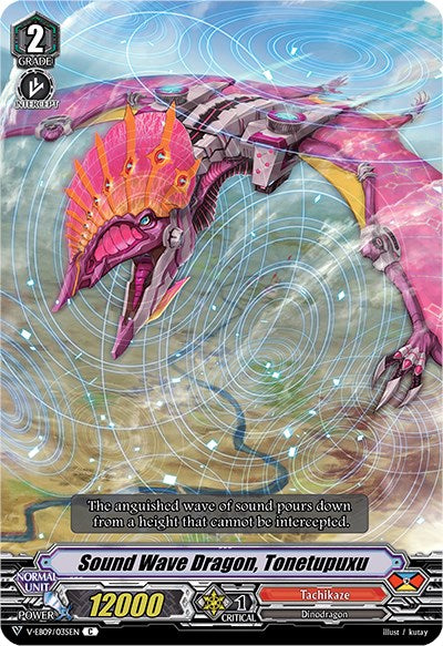 Sound Wave Dragon, Tonetupuxu (V-EB09/035EN) [The Raging Tactics] | Pegasus Games WI