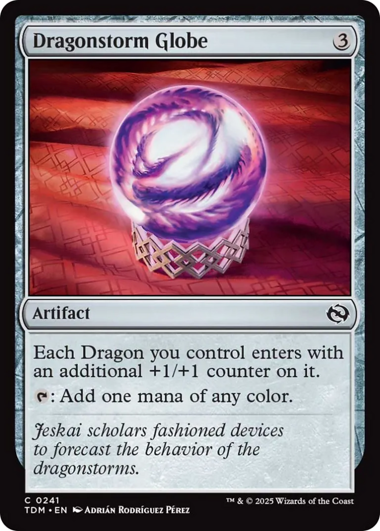 Dragonstorm Globe [Tarkir: Dragonstorm] | Pegasus Games WI