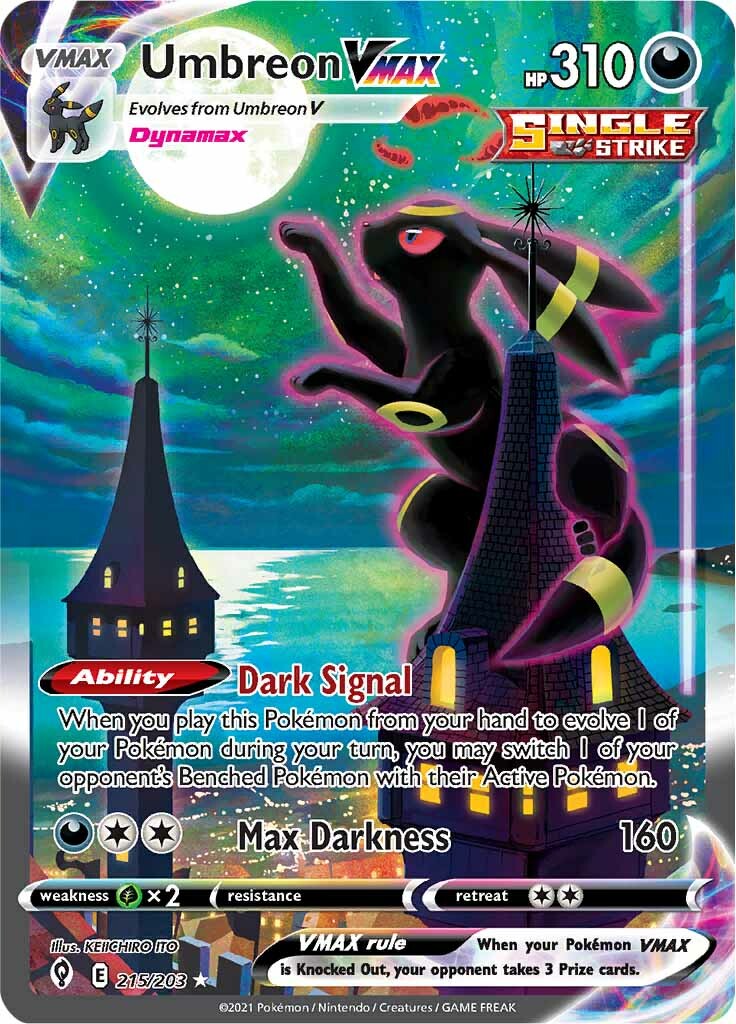 Umbreon VMAX (215/203) [Sword & Shield: Evolving Skies] | Pegasus Games WI