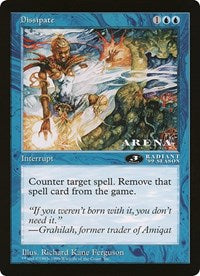 Dissipate (Oversized) [Oversize Cards] | Pegasus Games WI