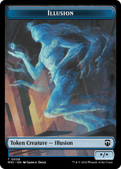 Illusion // Servo Double-Sided Token [Modern Horizons 3 Commander Tokens] | Pegasus Games WI