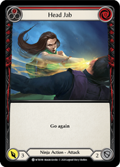 Head Jab (Red) [U-WTR098] (Welcome to Rathe Unlimited)  Unlimited Rainbow Foil | Pegasus Games WI
