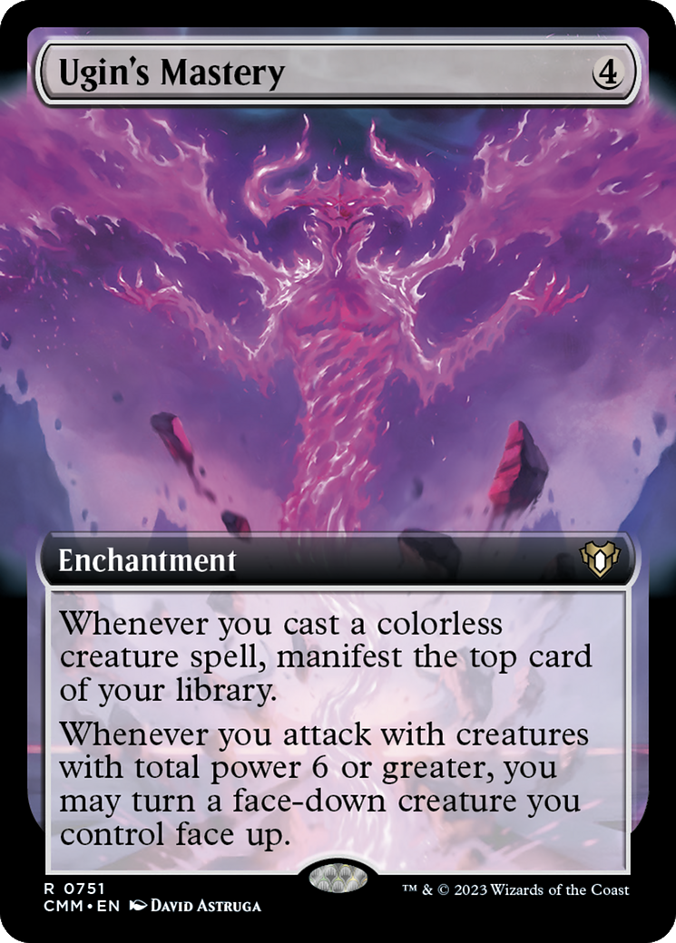Ugin's Mastery (Extended Art) [Commander Masters] | Pegasus Games WI