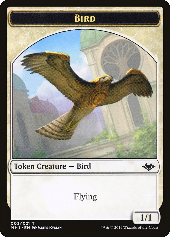 Bird Token [Modern Horizons Tokens] | Pegasus Games WI