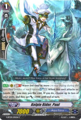 Kelpie Rider, Paul (G-BT09/095EN) [Divine Dragon Caper] | Pegasus Games WI