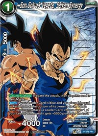 Son Goku & Vegeta, Saiyan Synergy (Winner Stamped) (P-276) [Tournament Promotion Cards] | Pegasus Games WI