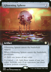 Glistening Sphere (Extended Art) [Phyrexia: All Will Be One Commander] | Pegasus Games WI