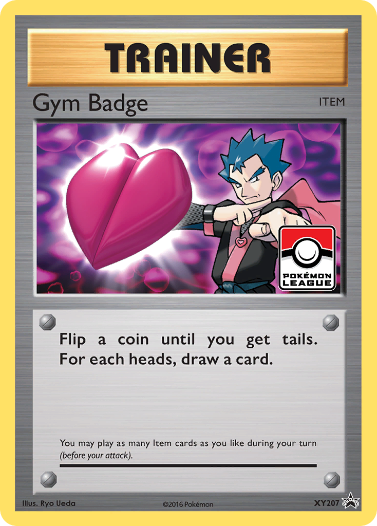 Gym Badge (XY207) (Koga) [XY: Black Star Promos] | Pegasus Games WI