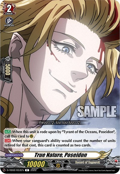 True Nature, Poseidon (D-TB02/053EN) [Record of Ragnarok] | Pegasus Games WI