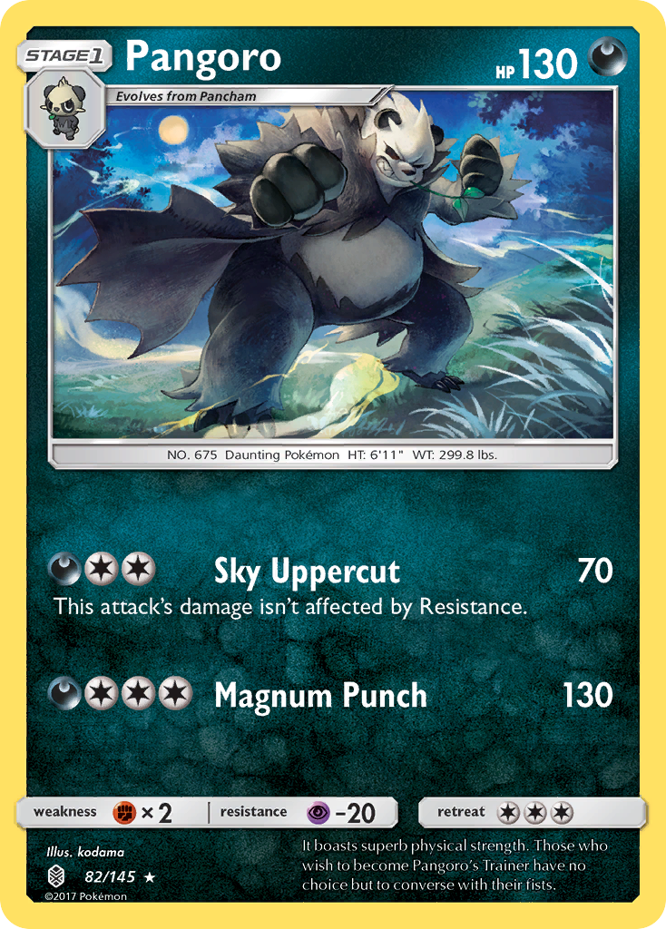 Pangoro (82/145) [Sun & Moon: Guardians Rising] | Pegasus Games WI