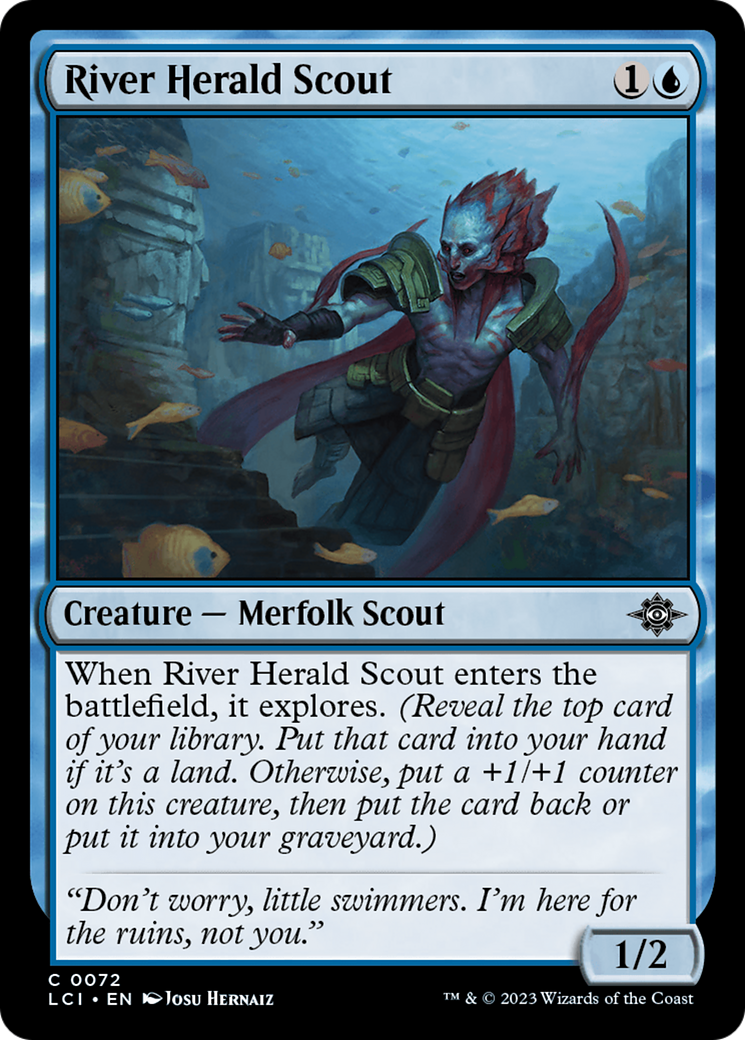 River Herald Scout [The Lost Caverns of Ixalan] | Pegasus Games WI