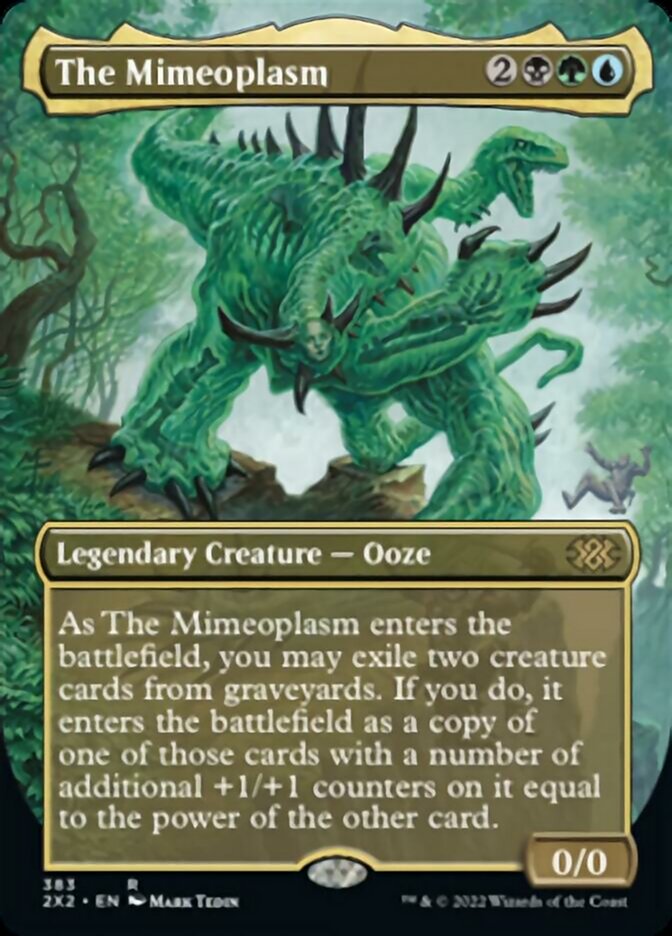 The Mimeoplasm (Borderless Alternate Art) [Double Masters 2022] | Pegasus Games WI