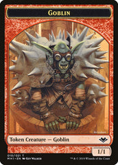 Goblin (010) // Wrenn and Six Emblem Double-Sided Token [Modern Horizons Tokens] | Pegasus Games WI