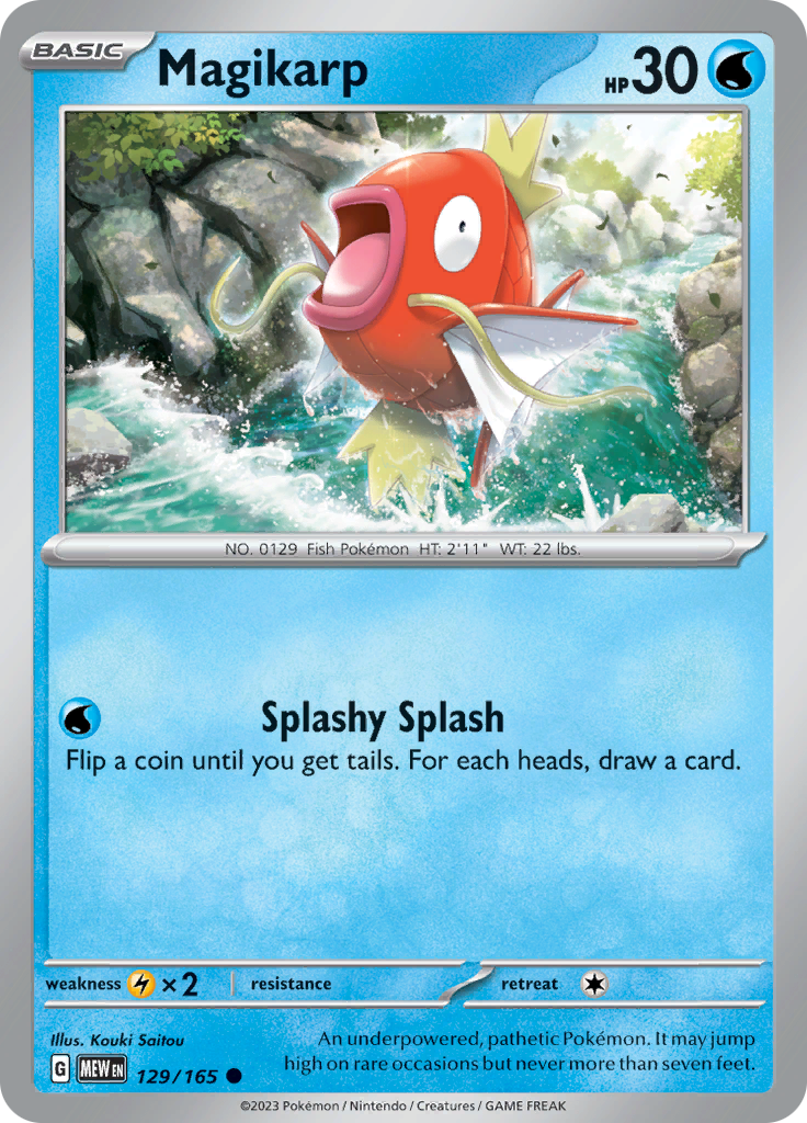 Magikarp (129/165) [Scarlet & Violet 151] | Pegasus Games WI