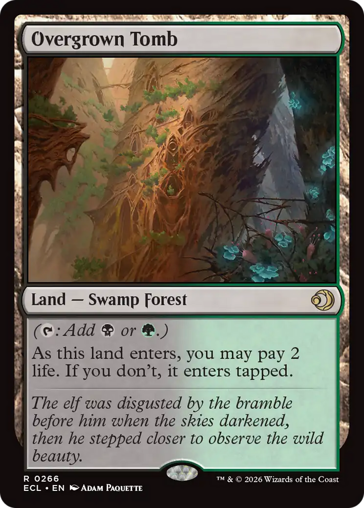 Overgrown Tomb [Lorwyn Eclipsed] | Pegasus Games WI