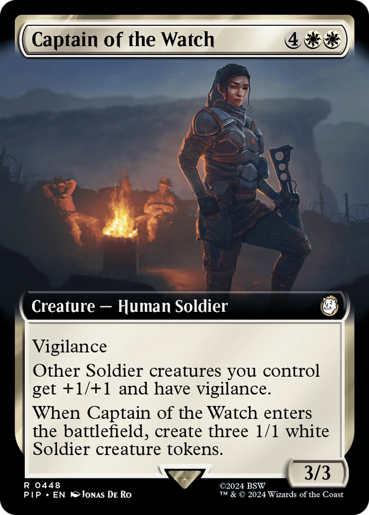 Captain of the Watch (Extended Art) [Fallout] | Pegasus Games WI