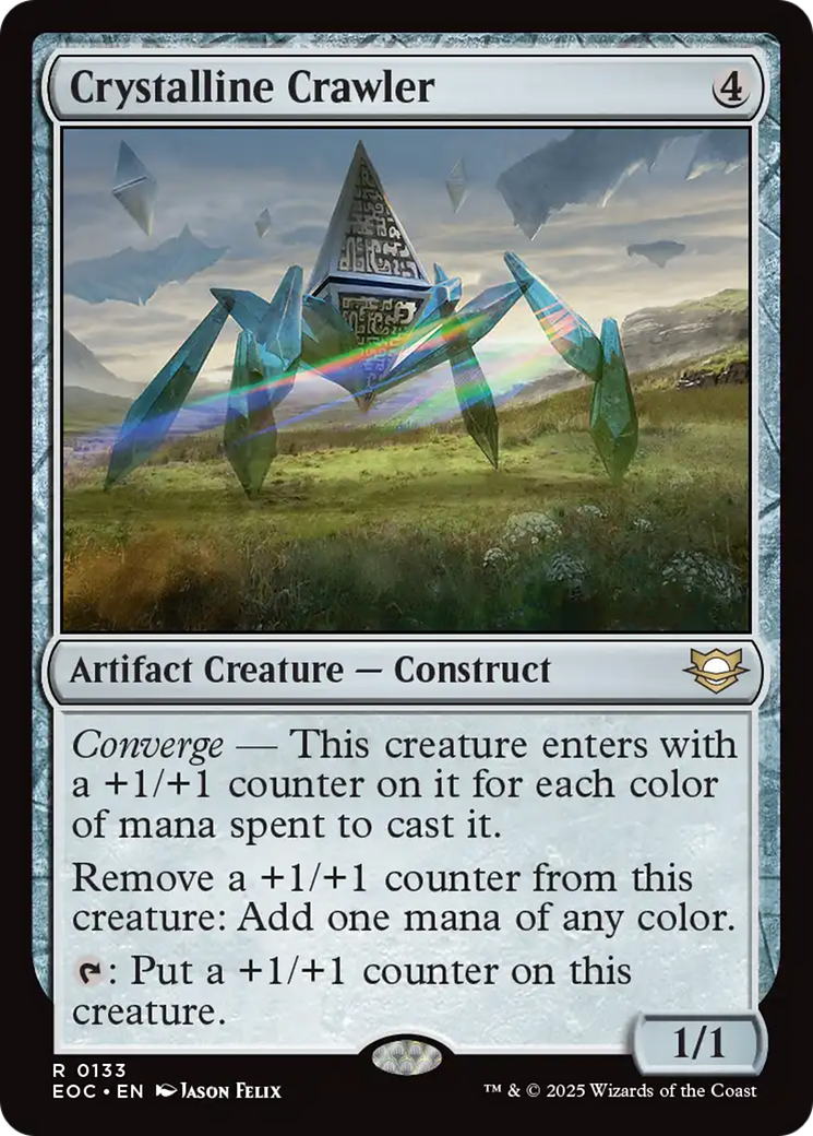 Crystalline Crawler [Edge of Eternities Commander] | Pegasus Games WI