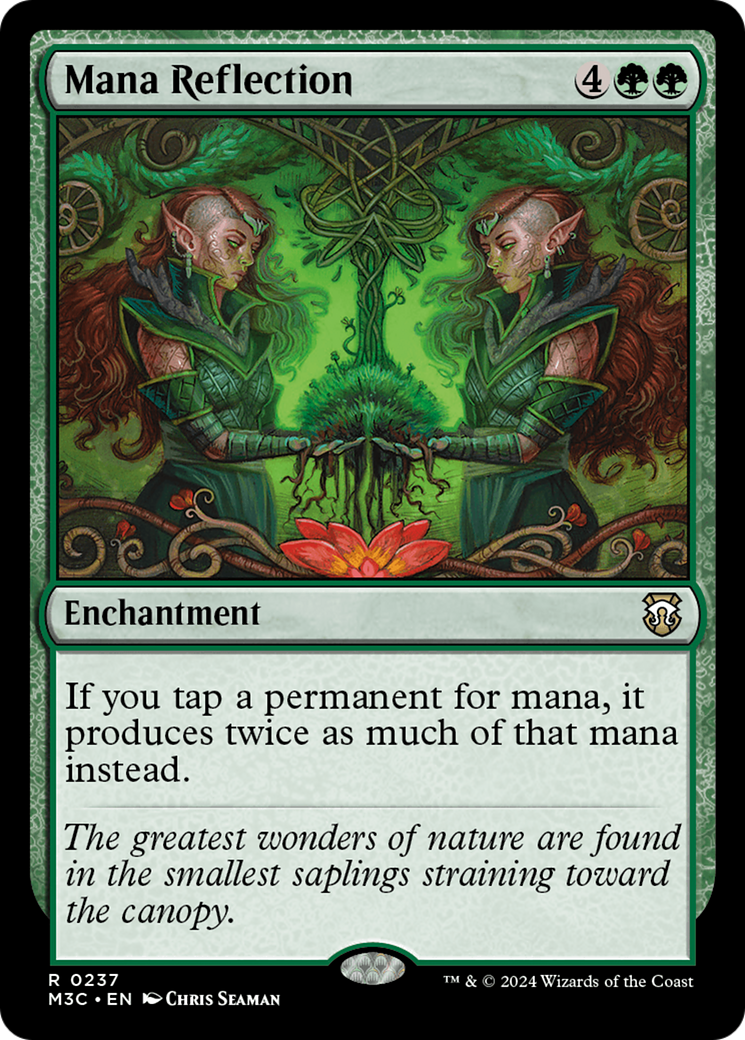 Mana Reflection (Ripple Foil) [Modern Horizons 3 Commander] | Pegasus Games WI