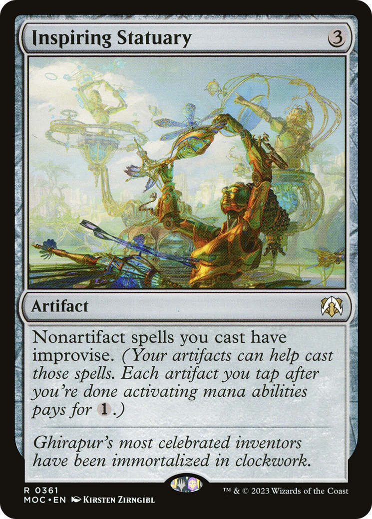Inspiring Statuary [March of the Machine Commander] | Pegasus Games WI