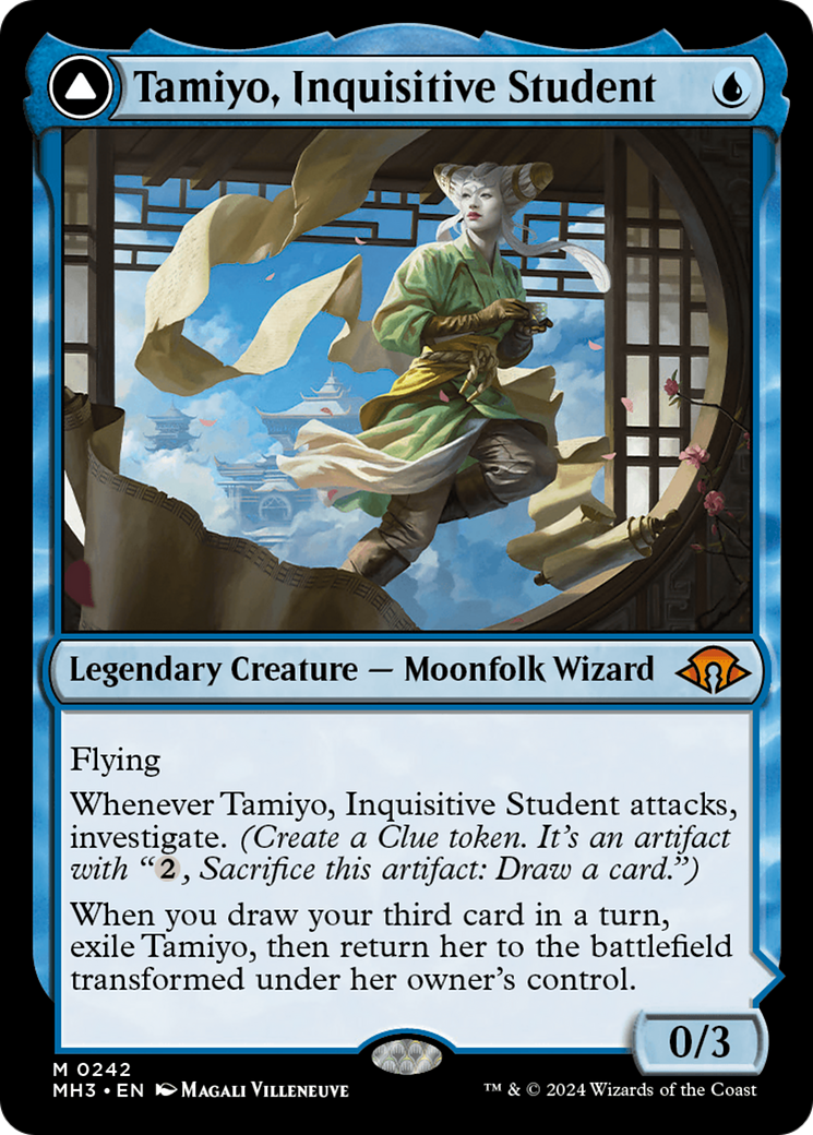 Tamiyo, Inquisitive Student // Tamiyo, Seasoned Scholar [Modern Horizons 3] | Pegasus Games WI