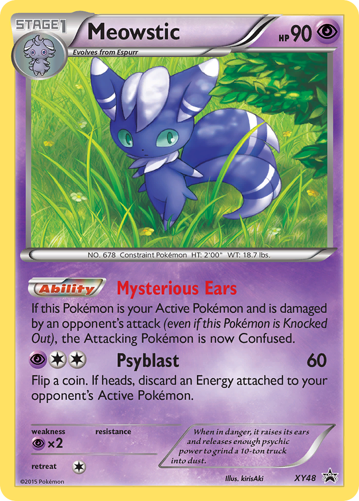 Meowstic (XY48) [XY: Black Star Promos] | Pegasus Games WI