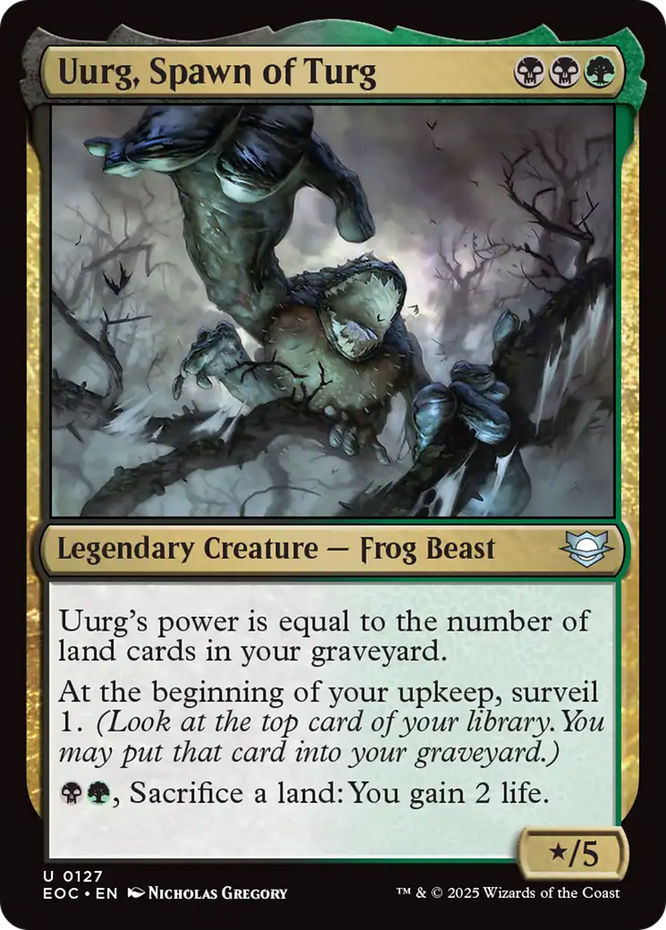 Uurg, Spawn of Turg [Edge of Eternities Commander] | Pegasus Games WI