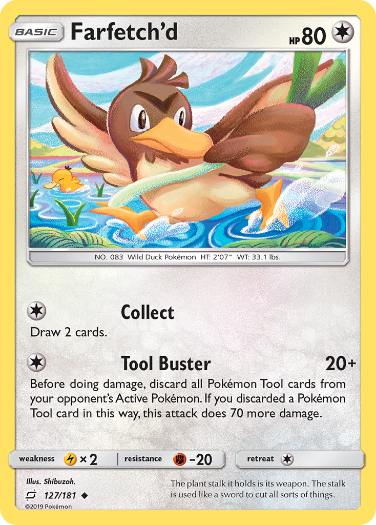 Farfetch'd (127/181) [Sun & Moon: Team Up] | Pegasus Games WI