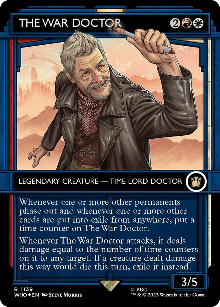 The War Doctor (Showcase) (Surge Foil) [Doctor Who] | Pegasus Games WI