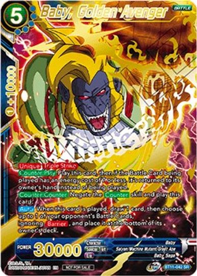 Baby, Golden Avenger (Alternate Art Set 2021 Vol.1) (BT11-042) [Tournament Promotion Cards] | Pegasus Games WI