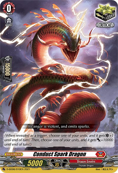 Conduct Spark Dragon (D-SD06/010EN) [Mirei Minae: Sealed Blaze Maiden] | Pegasus Games WI