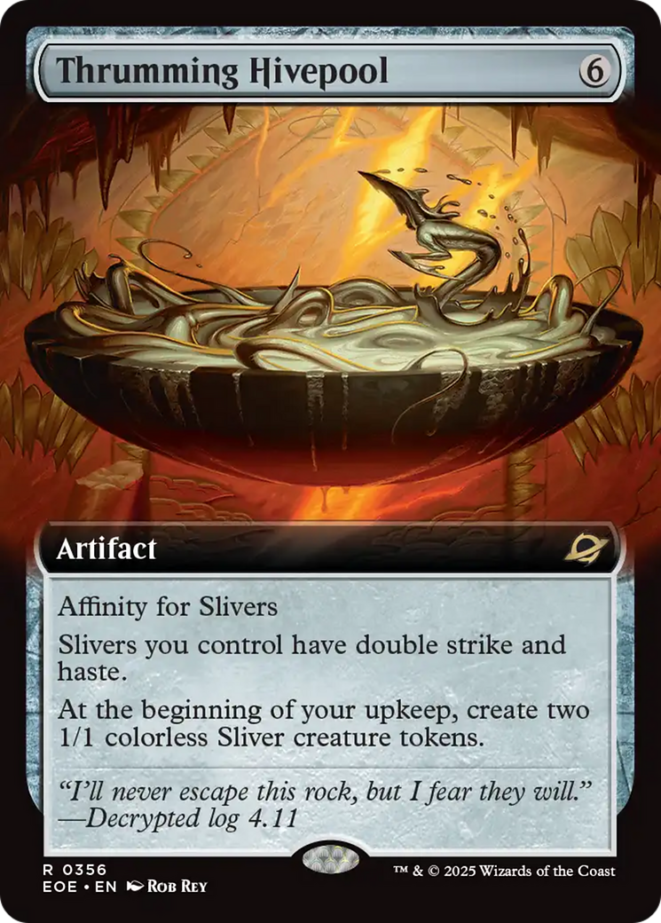 Thrumming Hivepool (Extended Art) [Edge of Eternities] | Pegasus Games WI