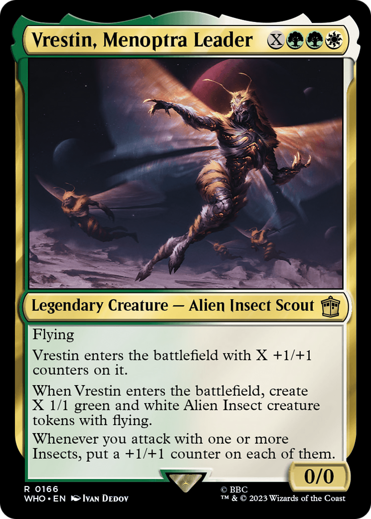 Vrestin, Menoptra Leader [Doctor Who] | Pegasus Games WI